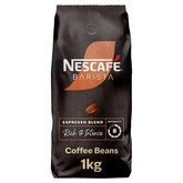 Nescafé Barista Espresso Blend Coffee Beans 1kg  Honesty Sales U.K